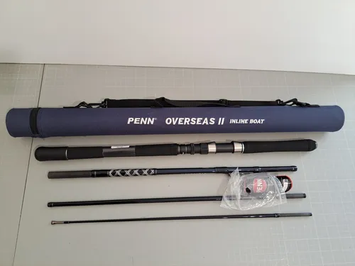 Penn Overseas II Inline Boat 2,10m 30-50lbs Reiserute 4-teilig