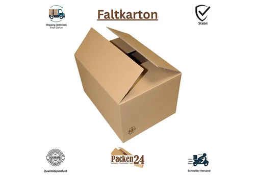Packen24 GmbH Versandkarton Faltkarton 380 x 280 x 220 mm