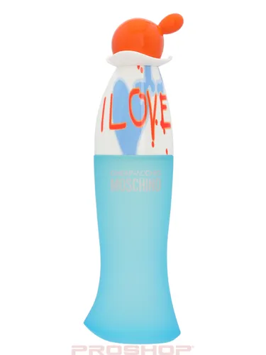 Moschino Cheap & Chic I Love Love Eau de Toilette 100 ml - Damendüfte mit blumig-holzigem Aroma, das Frühlingsgefühle weckt – ideal für fröhliche und extravagante Frauen.