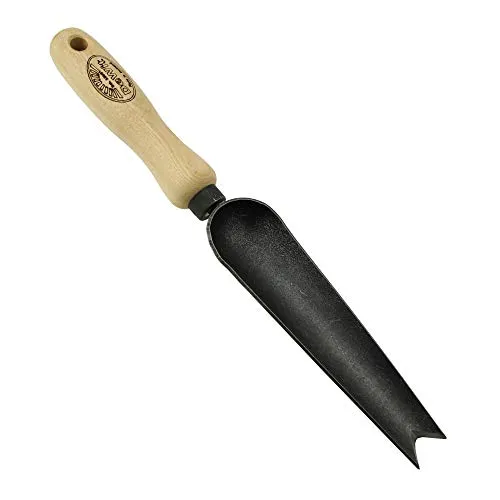 DeWit Unkraut-Kelle aus Borstahl 32 cm I Unkrautstecher in Bester Qualität I Profi Garten-Zubehör zum Unkraut entfernen I Premium Jäter zum Entfernen von Disteln I Garden Tools – Made in Holland