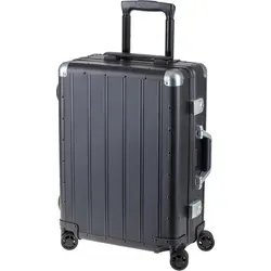 Alumaxx Reisekoffer Orbit 45171 - Hartschalen Trolley mit 4 Rollen - Handgepäck Koffer aus leichtem Aluminium, 37 Liter, TSA-Zahlenschloss für einfache Flughafenkontrollen, ideal für Reisen.