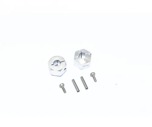 Carson 500530929 - TT02B 12mm Alu Felgenmitn. Br. 9mm (2) - Neu
