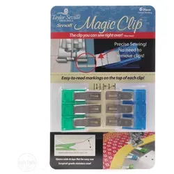 Taylor Seville Stoffklammern Magic Clips Small 6er Pack