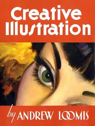 Creative Illustration by Andrew Loomis - Bücher, umfassendes Hardback-Werk mit 300 Seiten, ideal für angehende Künstler und Illustratoren, um ihre Fähigkeiten zu verbessern.
