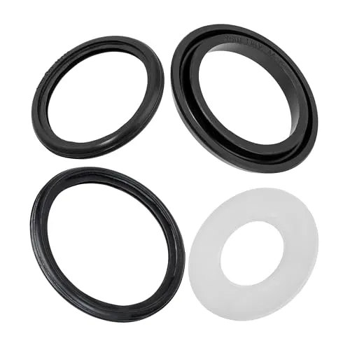 Heberglocke-, Bassin-, Spülrohr- und Abflussbogen Dichtungsset – 4 Pack, kompatibel mit GEBERIT 816.418.00.1 240.282.00.1 362.771.00.1 387.282.00.1