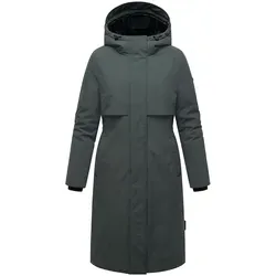 Navahoo Wintermantel Eismelodie 14 - Modischer Winter Parka mit Kapuze in Grün XXXL - Funktionsjacke, wasser- und windabweisend, ideal für kalte Tage dank wärmender Fleece-Kapuze und figurumspielendem Schnitt.
