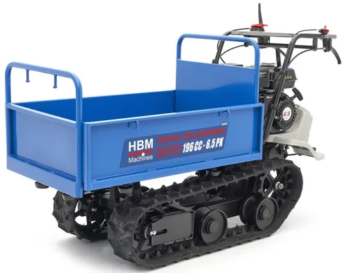 HBM Professional 320 kg Mini-Dumper auf Raupenfahrwerk, 196 cm³ – 6,5 PS