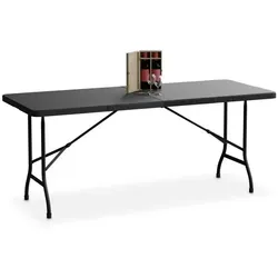 Gartentisch 180 cm - Faltbarer Outdoor-Esstisch - Camping-Möbel für den Außenbereich, platzsparend und leicht zu transportieren, ideal für Picknicks und Terrassen.