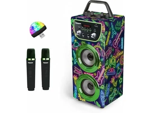 Jupesa Neon World Karaoke-Lautsprecher