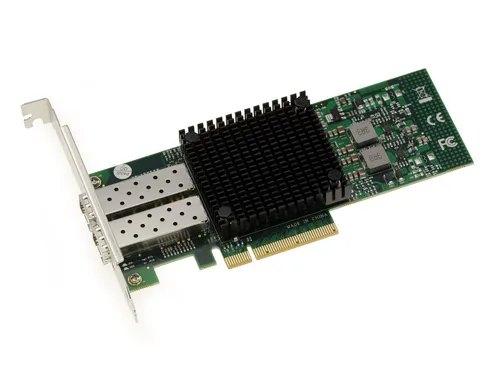 Kalea-INFORMATIQUE PCIe LAN-Controller-Karte 10G Fibre SFP+ 2 Ports mit MELLANOX X-3-10GbE Ethernet Network Adapter Chipsatz.