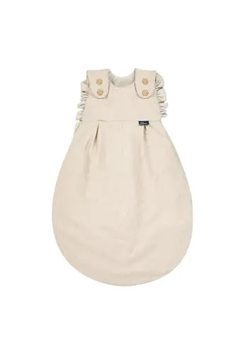 Alvi Baby-Mäxchen Außensack aus Bio-Baumwolle, 2.5 TOG, Beige - Der Alvi Baby-Mäxchen Außensack bietet viel Strampelfreiheit und Komfort für Kleinkinder. Aus atmungsaktiver Baumwolle, ideal für das ganze Jahr. Geprüfte Qualität für sorgenfreies Schlafen.