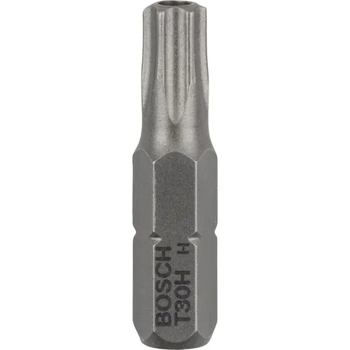 Bosch Professional Zubehör T30H Security-Torx-Schrauberbit Extra-Hart (Sechskant mit Plus Minus) (2608522014)
