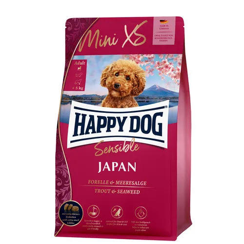 Happy Dog Trockenfutter Sensible Mini XS Japan 300g