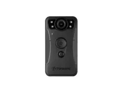 Transcend DrivePro Body 30 64GB - Tragbare Action-Cam mit integrierter 64GB Speicher, ideal für Sicherheitsaufnahmen und Outdoor-Abenteuer