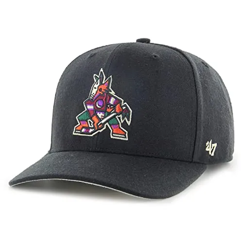 ZONE Arizona Coyotes 47 Low Profile Snapback Cap - Unisex Baseballcap in Camel für sportliche Freizeitlooks, aus hochwertigem Material für optimalen Tragekomfort im Sommer.