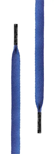 Tubelaces Schnürsenkel White Flat Sundowner Pack (Pack of 5 pcs.) Blue-130 cm