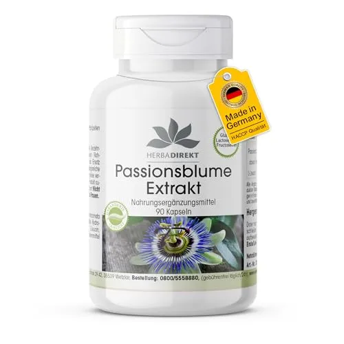 Passionsblumen Extrakt Kapseln