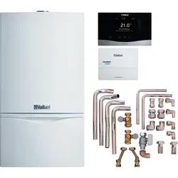 Produktbild Vaillant atmoTEC exclusive Gas-Wandheizgerät Paket 6.223/2 VC 104/4-7 A LL