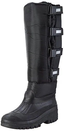 Produktbild Pfiff Damen Thermo Winterstiefel, Stallstiefel Winter Stiefel, Schwarz 43/44