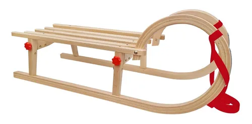 ERST-HOLZ Schlitten Rodelschlitten Klappschlitten aus Buche (ohne Zubehör), V-21-095