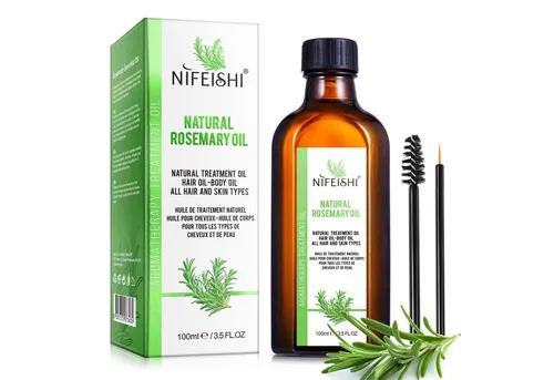 P-Beauty Cosmetic Accessories Haaröl Rosmarinöl naturreines Ätherisches Öl Haarpflege Augenbrauen Wimpern, 1-tlg., Rosmarinöl