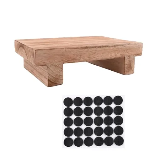 Multifunktionaler Tritthocker aus Massivem Holz