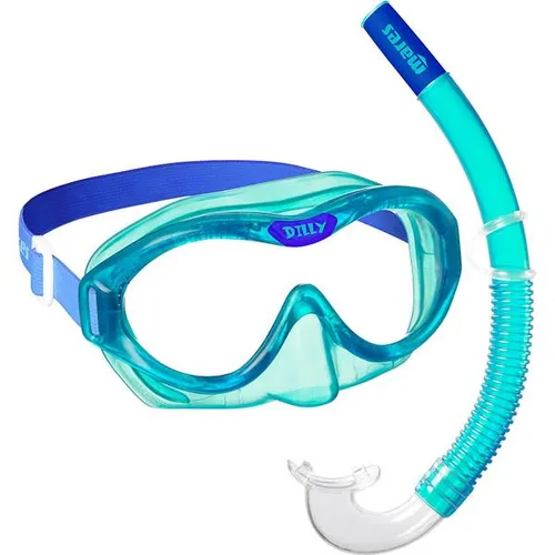 Mares Aquazone Combo Dilly - Schnorchelset für Kinder 4-7 Jahre - Schnorchelset für Kinder mit komfortabler Maske und ergonomischem Schnorchel, ideal für unvergessliche Unterwasserabenteuer.