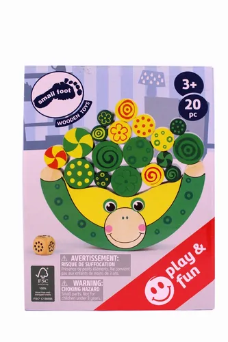Small Foot Balancierfrosch Motorik Geschicklichkeitsspiel Balancespiel Holz OVP