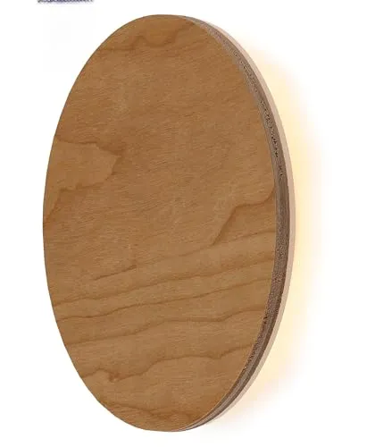 Northpoint LED Wandleuchte mit Bewegungsmelder aus Echtholz von Northpoint