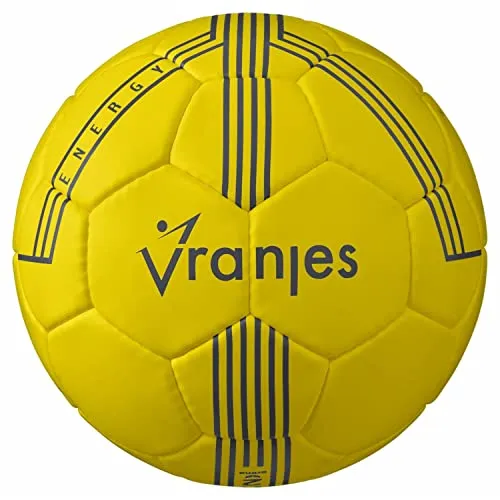 Erima Unisex – Erwachsene Vranjes 2.0 Handball, gelb, Größe 3 - Handball für Profis und Anfänger, bietet fantastischen Grip und weiche Haptik. Ideal für Training und Wettkampf, nahtlose Natur-Latexblase für optimale Leistung.