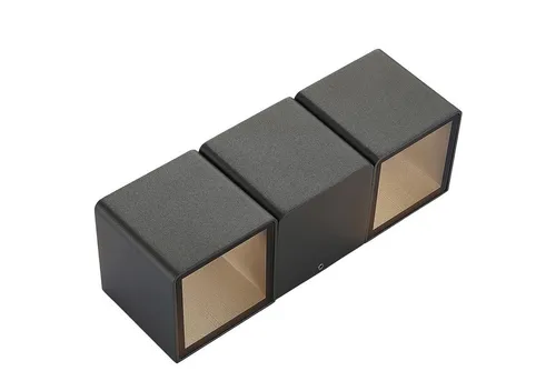 LED-Außenwandleuchte Niclas, eckig - Energieeffiziente Außenwandleuchte mit IP54-Schutz, ideal für Terrasse und Garten. Die eckige Form und vier Lichtquellen schaffen eine stimmungsvolle Beleuchtung für Ihr Zuhause.