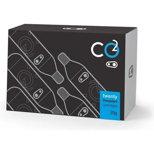 Crankbrothers CO2-Kartuschen (16235) für Reifenventiladapter - Effiziente CO2-Kartuschen für schnelles Aufpumpen von Reifen. Ideal für unterwegs, kompakt und einfach in der Handhabung.