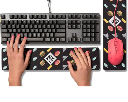 Mionix Handgelenk-Auflage Wrist-Rest Handballen-Auflage Tastatur Long Maus-Pad
