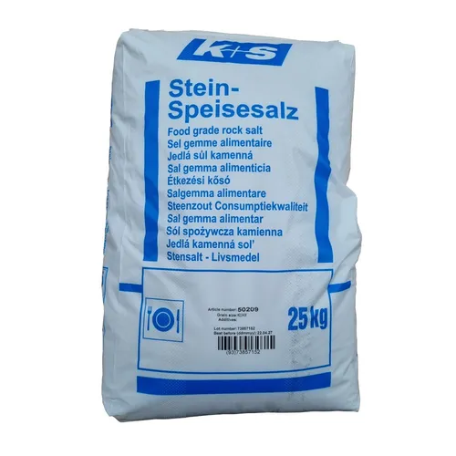 K+S Stein Speisesalz 25kg