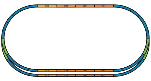 Piko-55367 PIKO AGleis Bettung NEU OVP - Gleismaterial für Modelleisenbahnen, hochwertiges Ergänzungsset für H0-Spur mit Zweileiter-Gleissystem, ideal für detailgetreue Anlagen.