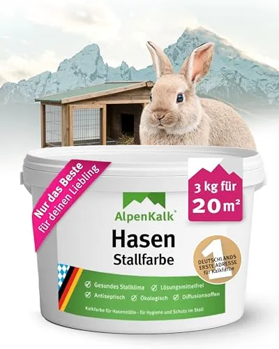 AlpenKalk Kalkfarbe Hasenstall I 3 kg von AlpenKalk