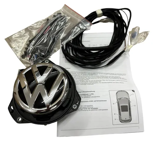 Rückfahrkamera Original VW komplett-SET + Kabel für VW Golf 7 ab 2012
