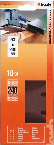 Schleifpapier & Schleifschwämme von KWB