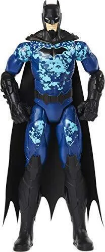 dc comics 6060343 12-inch Bat-Tech Tactical Action Figure (Blue Suit), for Kids