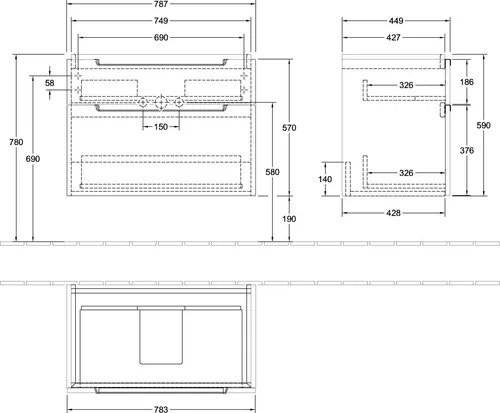 Villeroy & Boch Wasch- und Schminktische von Villeroy & Boch