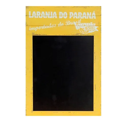 Wellgro Memoboard Nostalgische Holz-Kreide-Tafel