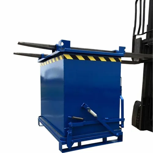 Klappbodencontainer Klappbodenbehälte Gabelstapler Tragkraft 1,5 t / Vol. 1m³