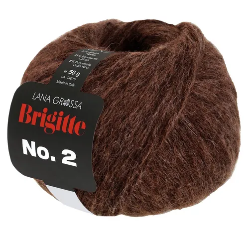 LANA GROSSA BRIGITTE NO. 2 Häkelwolle, 140 m (hochwertige Mischung aus Schurwolle, Baumwolle und Alpaka), 50 g