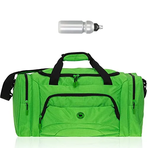 Sporttasche Damen Herren Color XL 62 cm - Perfekte Reisetasche mit Nassfach - Klassische Sporttasche mit 53 L Volumen, ideal für Sport und Reisen. Das Nassfach und die geräumigen Außentaschen bieten optimalen Stauraum und Übersicht. Mit Trinkflasche für maximale Funktionalität.