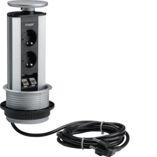 Tehalit Einbauanschlußeinheit G 7044 LAN IP20 von Tehalit Einbauanschlußeinheit Steckdosenleisten