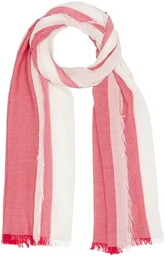 Caspar SC530 Damen Sommer Schal aus weicher Bambusfaser - Rot - Schals für Damen, aus weicher Bambusfaser für ein luxuriöses Tragegefühl, ideal für vielseitige Styles und eleganten Look.