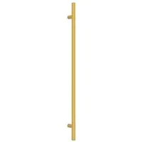 vidaXL Möbelgriffe 10 Stk. Golden 320 mm Edelstahl - Zubehör für Möbel: Elegante und langlebige Möbelgriffe aus rostfreiem Edelstahl, ideal für Schränke und Schubladen, mit anpassbaren Schrauben für verschiedene Plattenstärken.