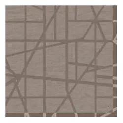 DUNI Dunilin Serviette 40x40 cm 1/4F.Maze greige in braun von Duni