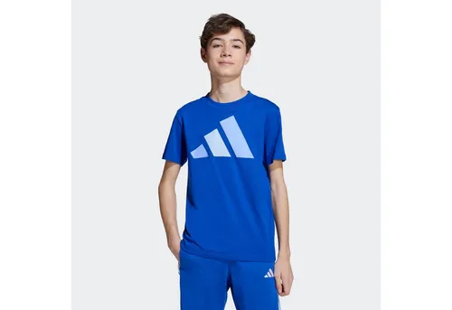 adidas Sportswear T-Shirt J BL TEE 160 für Kinder und Teens, mit Rundhalsausschnitt, aus 100 % Baumwolle