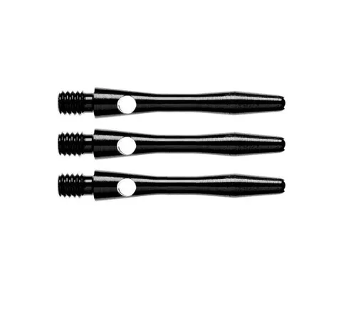 Alu Schäfte Schwarz Short 3er Set